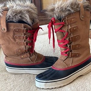 Classic look, winter weather boot- 8.5